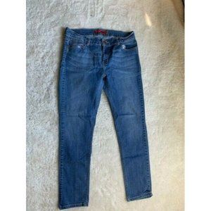4 KF Denim Jeans Womens Size 13 Stretch Skinny Ankle Med Wash Mid Rise